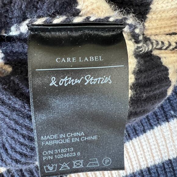 & OTHER STORIES Women's Half-Zip Sweater Size S - Picture 8 of 9